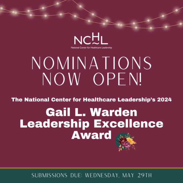 Now Accepting Nominations for the 2024 Gail L. Warden Leadership ...